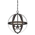 Westinghouse Three-Light Indoor Chandelier Stella Mira ORB 6341800